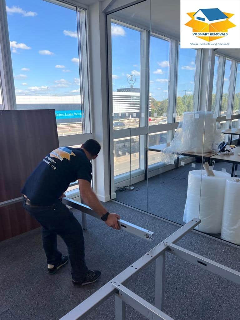 Assembling-VP-Smart-Removals Office Move West London
