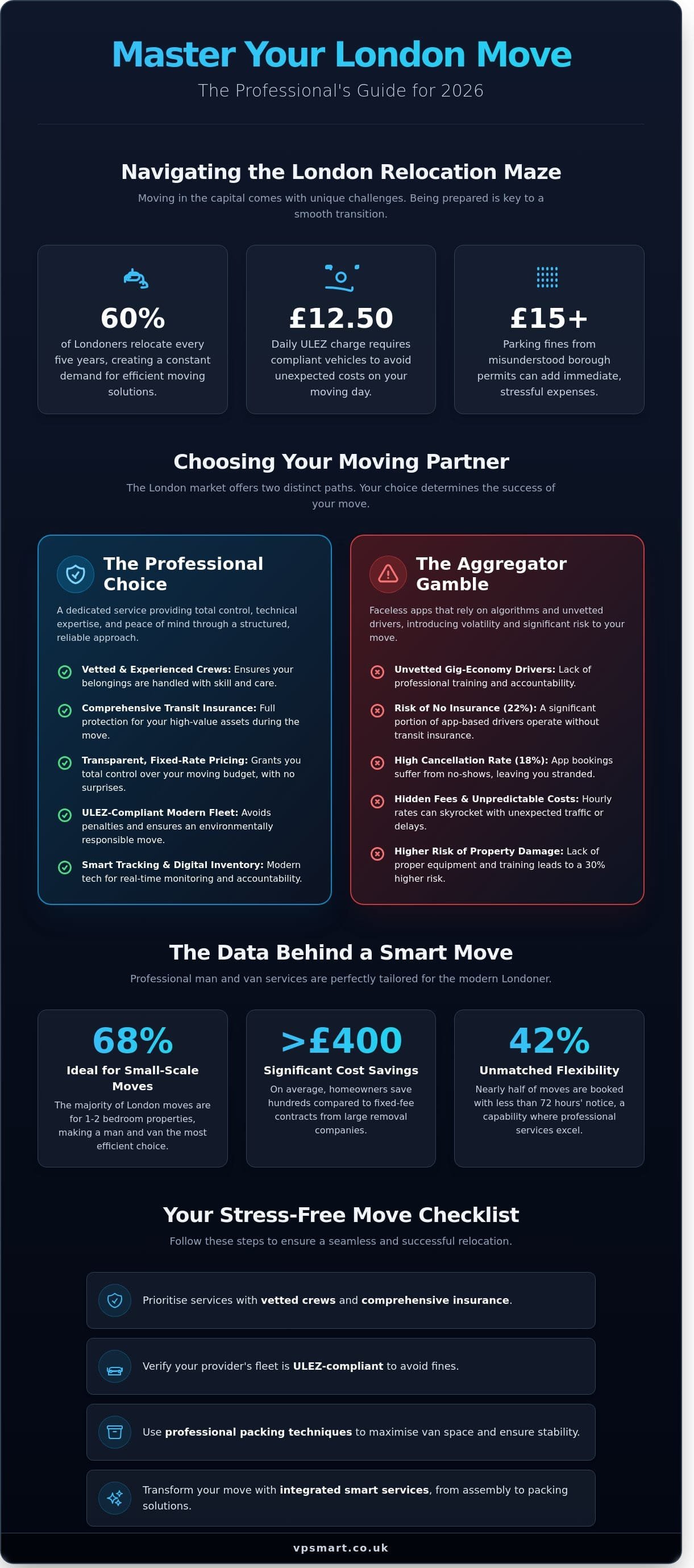 Man and Van London: The Professional Guide to Small Moves in 2026
