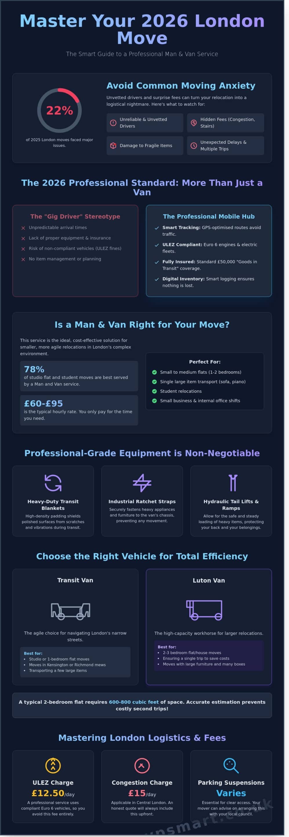 Man and a Van London: The Professional Guide to Stress-Free Moving in 2026