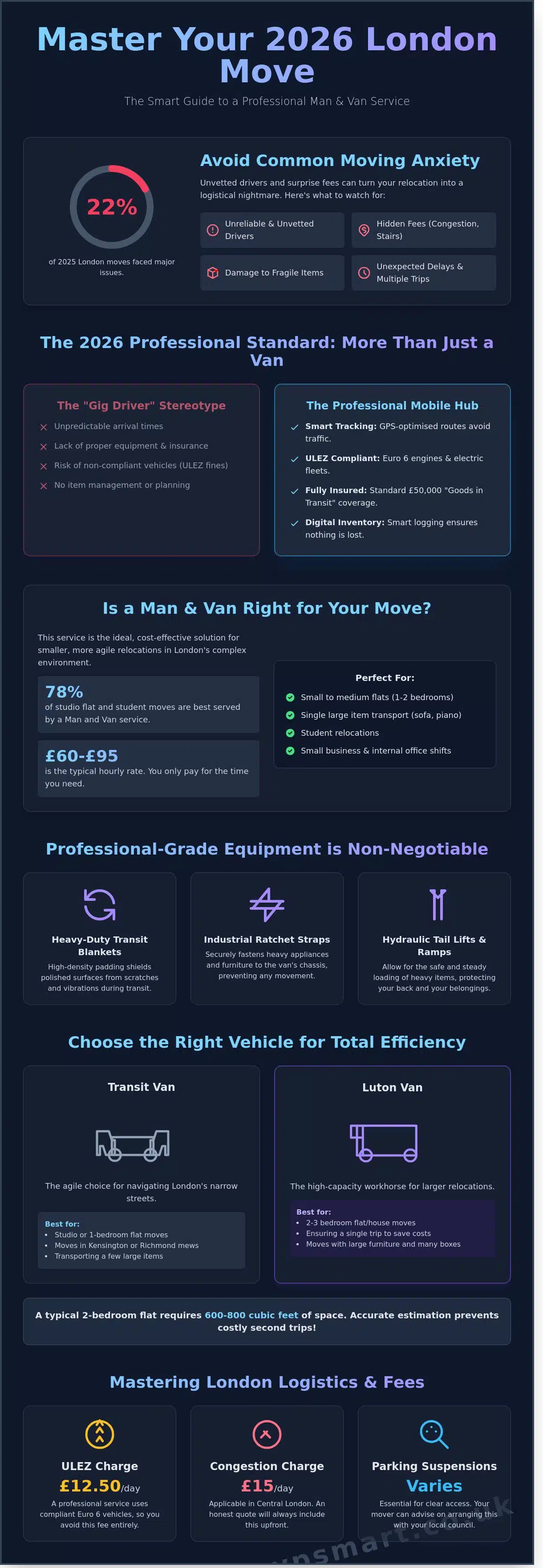 Man and a Van London: The Professional Guide to Stress-Free Moving in 2026