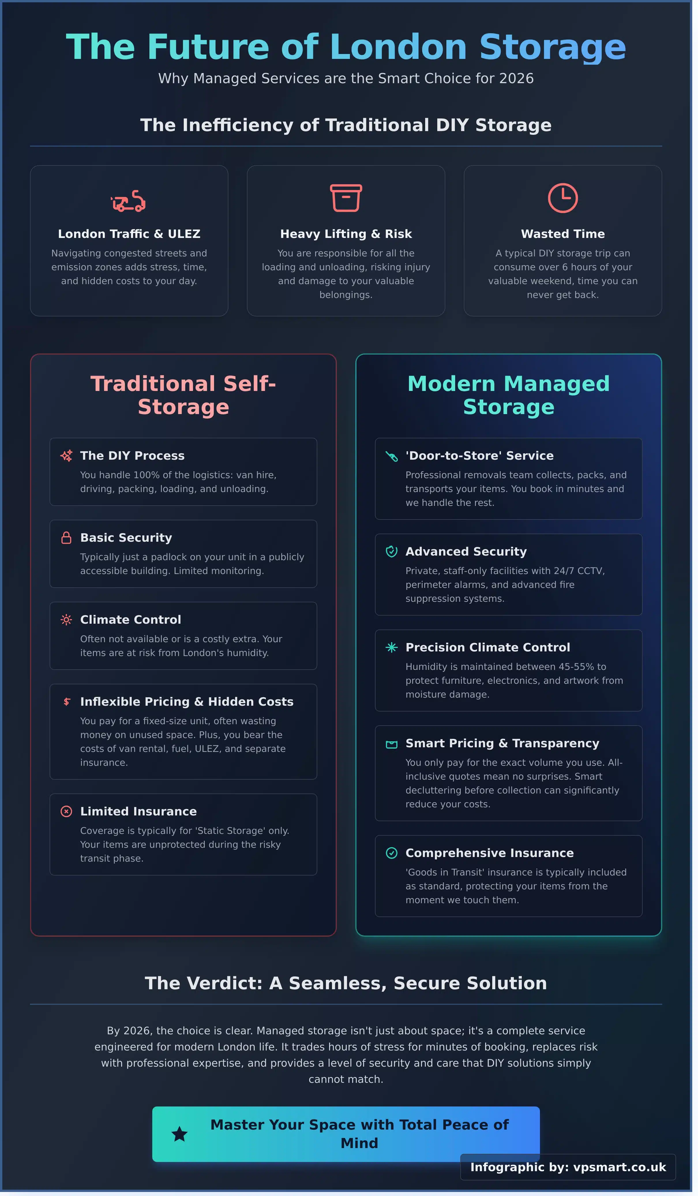 Professional Storage Services in London: The Definitive 2026 Guide – VP Smart Removals