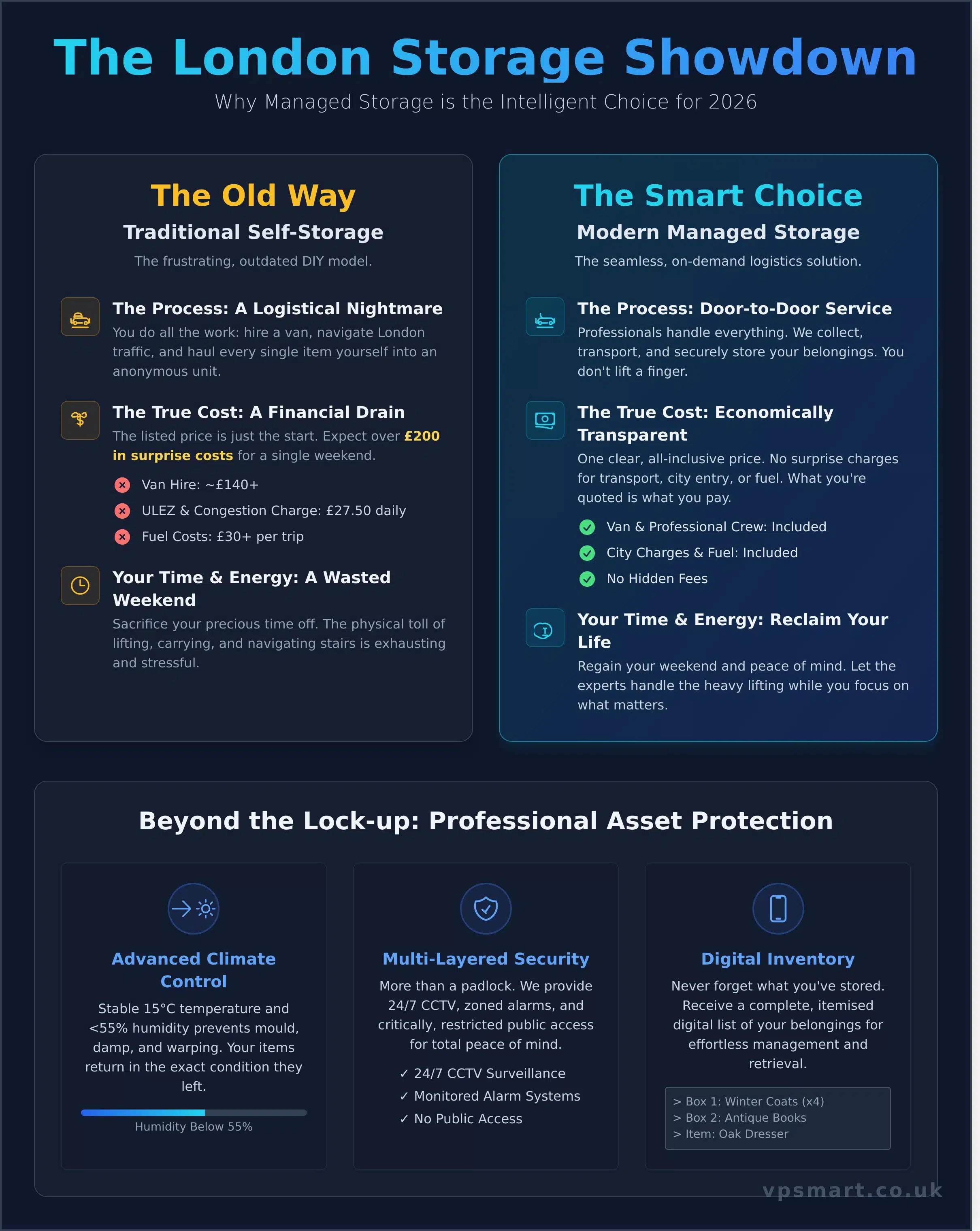 Secure Storage Facilities in London UK: The 2026 Smart Choice – VP Smart Removals