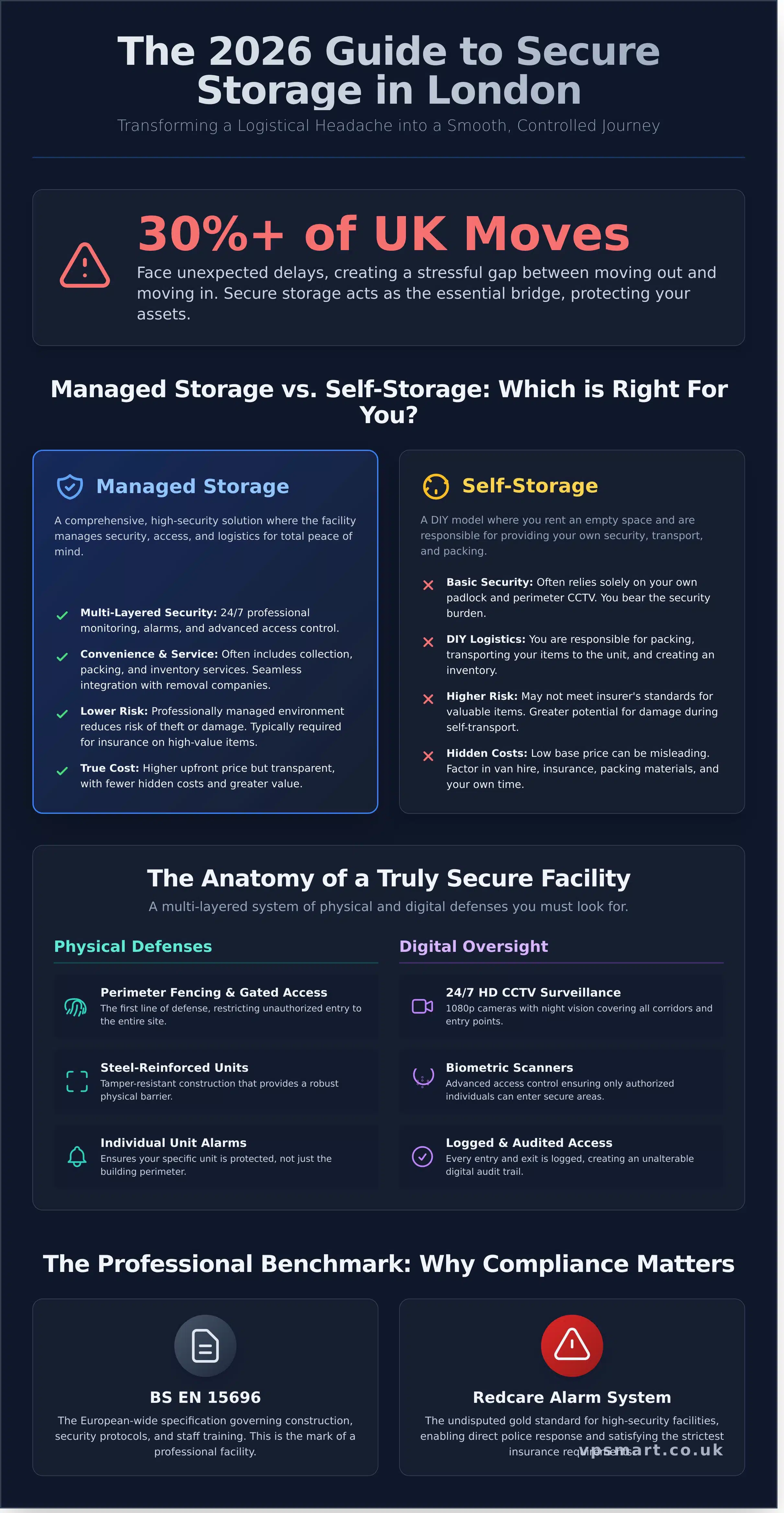 Secure Storage London: The Ultimate Guide to Safe Relocation Solutions (2026) – VP Smart Removals