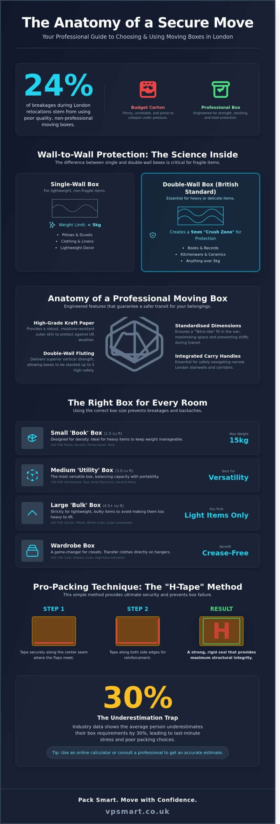 The Ultimate Guide to Moving Boxes: How to Organise Your London Relocation