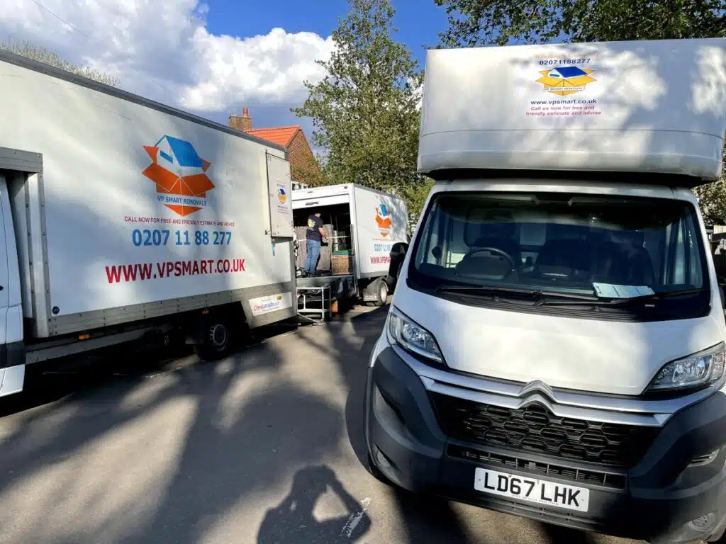 Movers in London