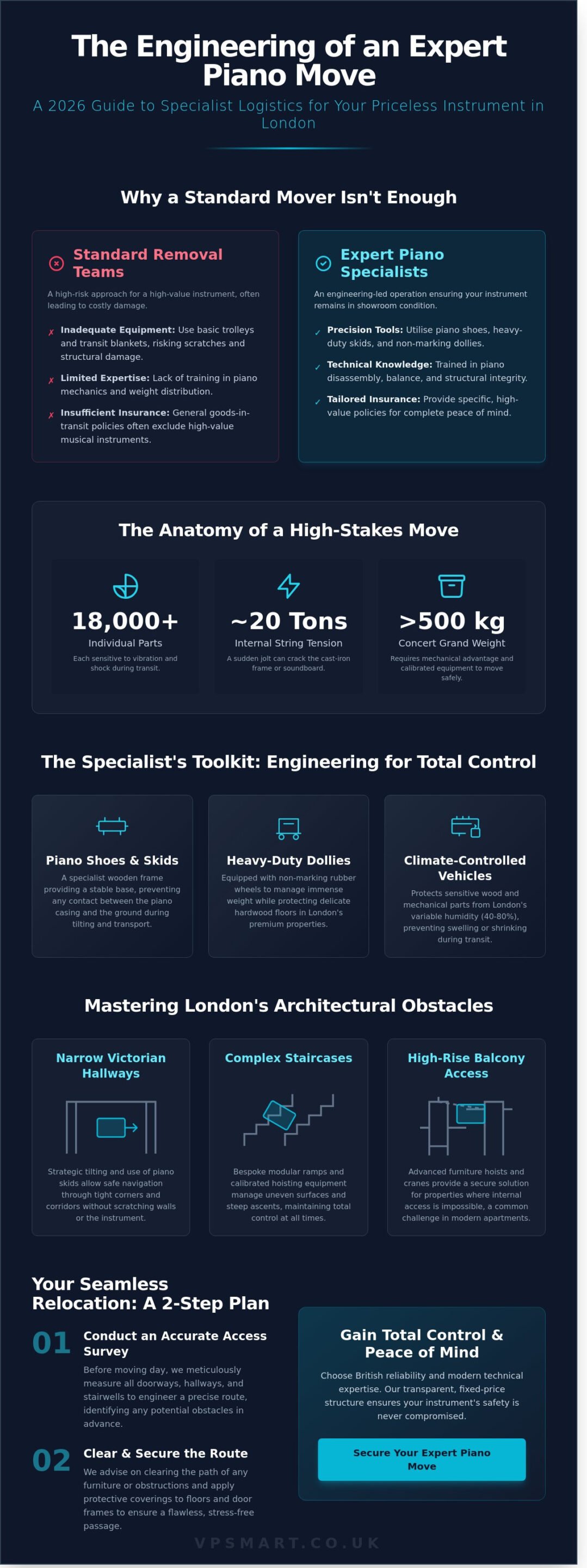 Expert Piano Removal London: The 2026 Professional Guide