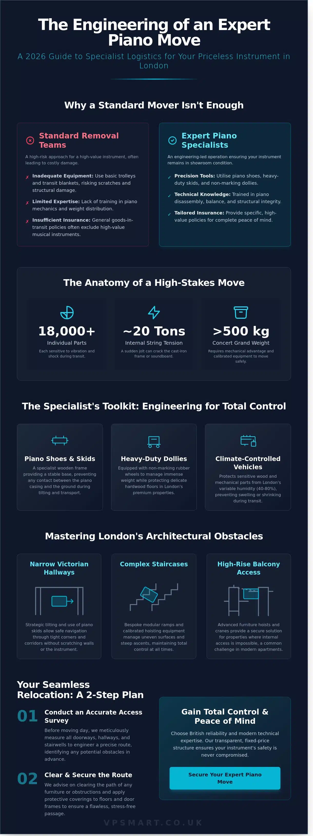 Expert Piano Removal London: The 2026 Professional Guide