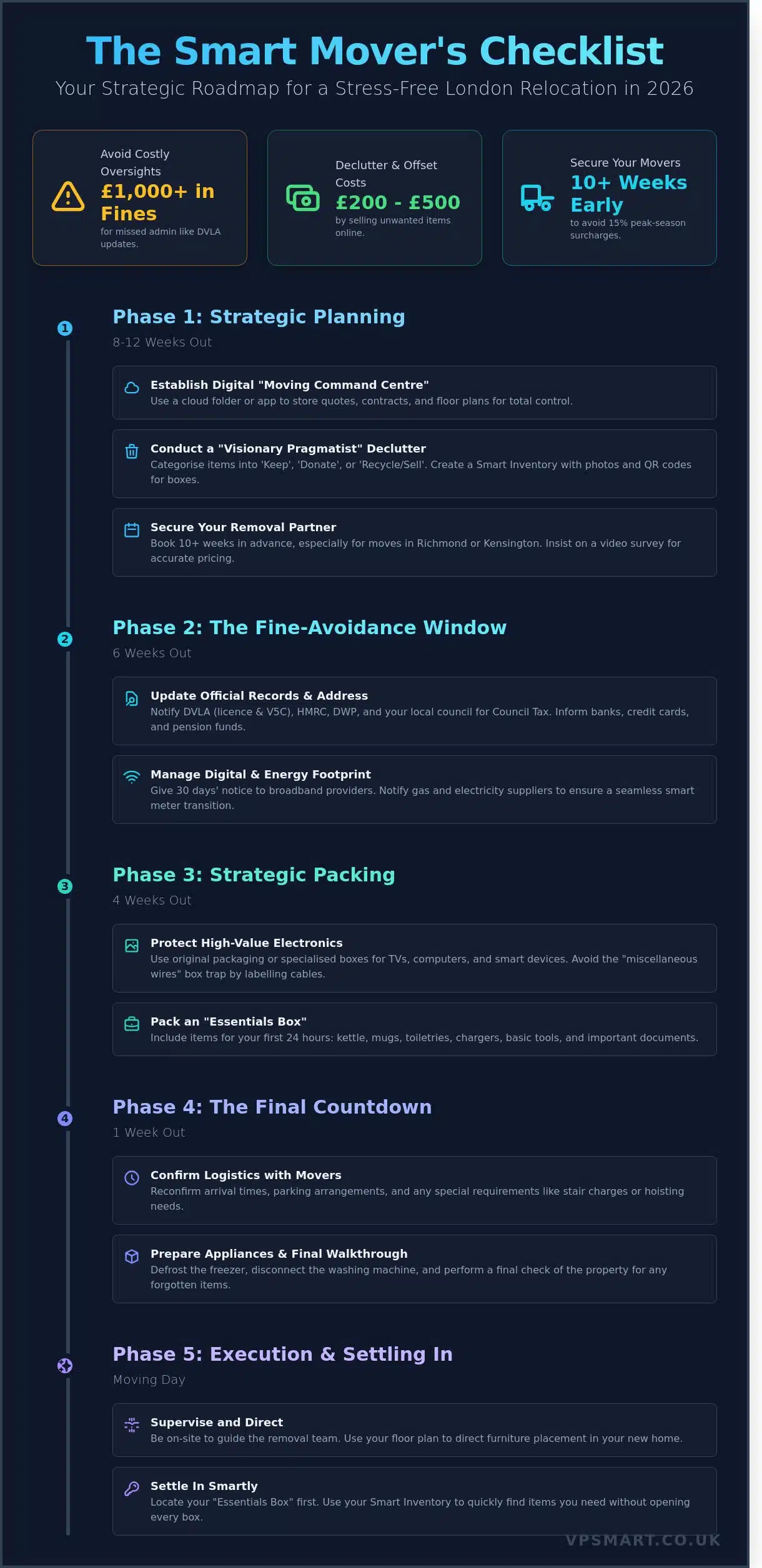 Moving House Checklist London 2026: The Ultimate Stress-Free Relocation Plan