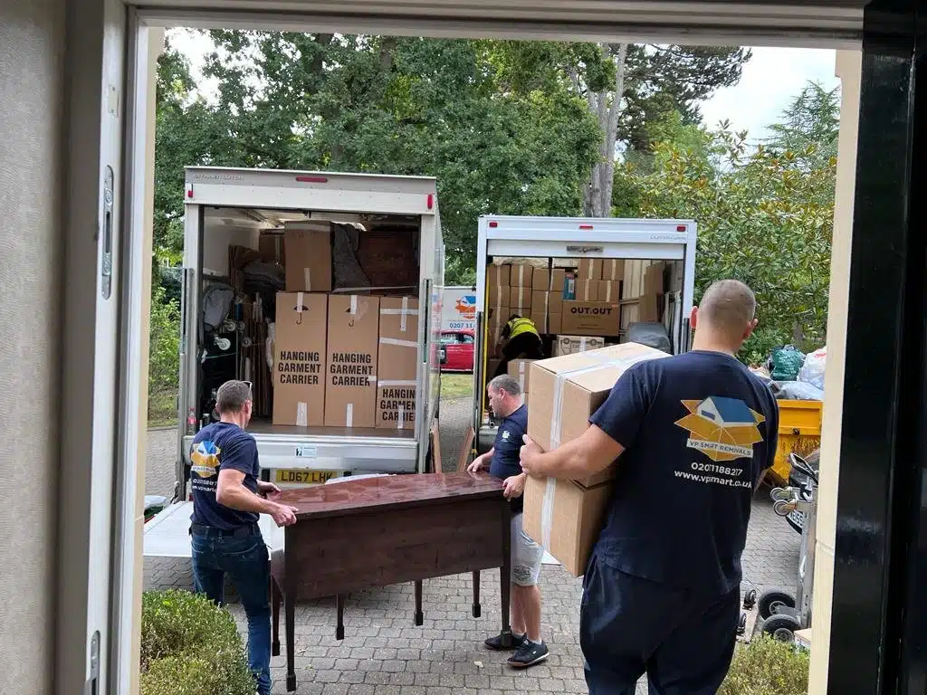 Movers in London