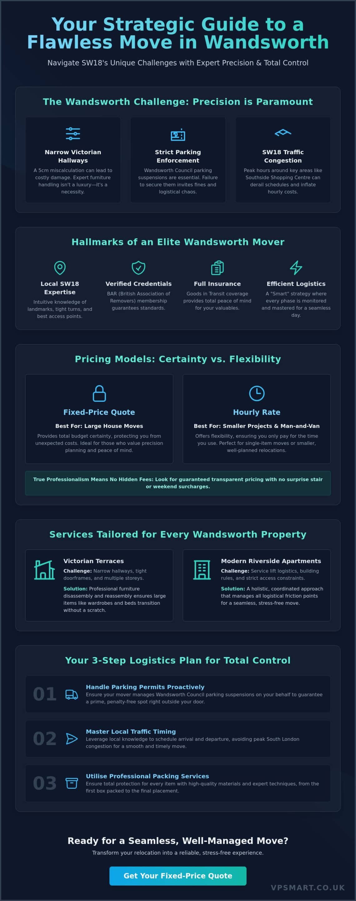 Removal Company Wandsworth: Smart Moving Solutions for SW18 in 2026