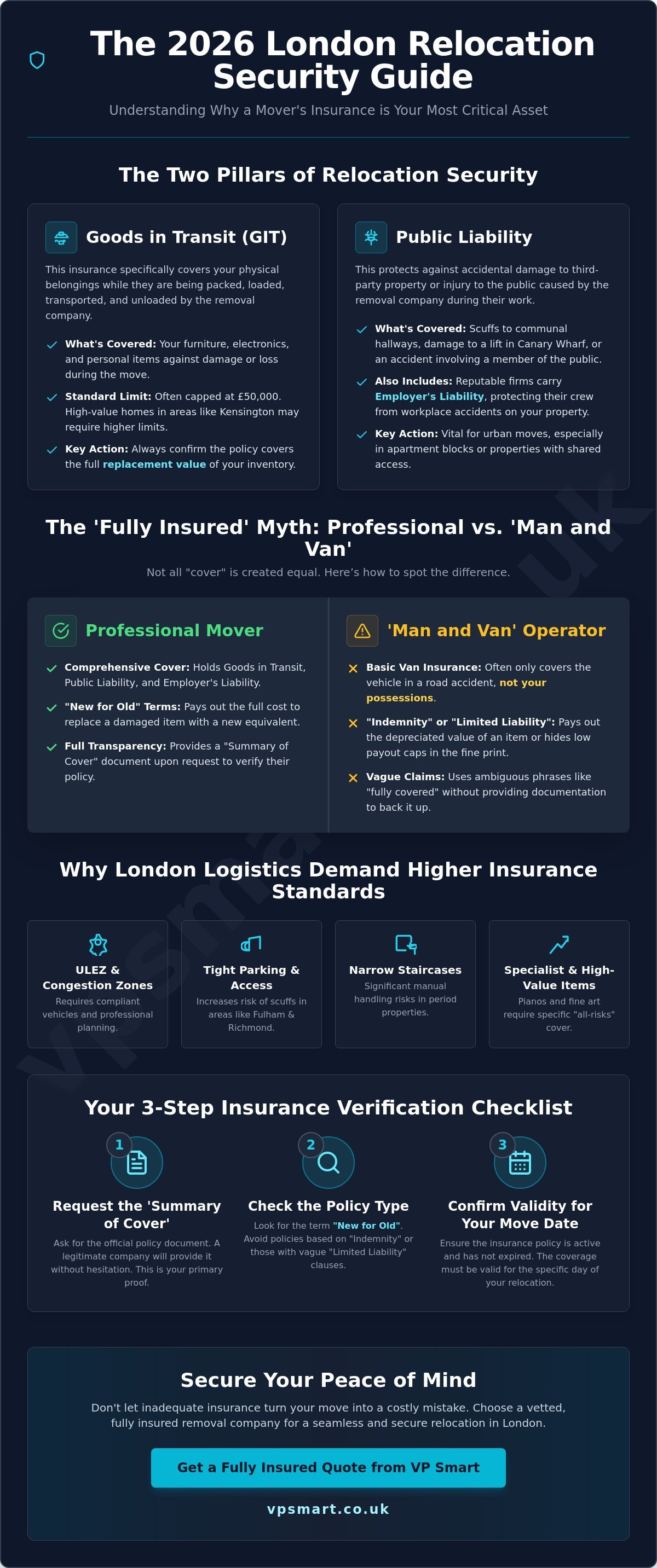 Fully Insured Removal Companies London: The 2026 Relocation Security Guide