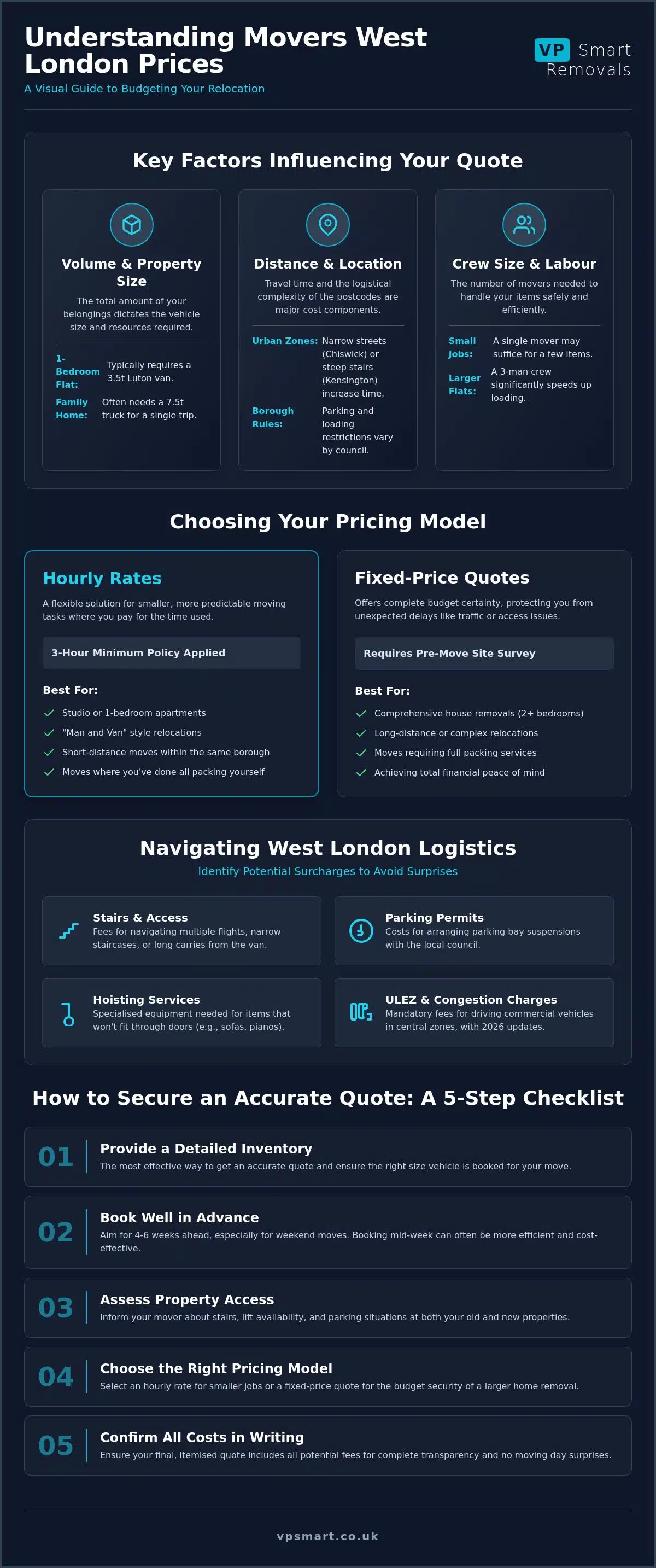 Movers West London Prices: Your 2026 Guide to Relocation Costs